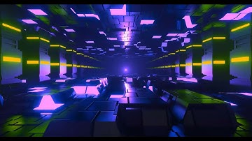 Sci Fi Corridor Seamless Loop Motion