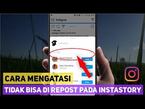 Video: Tidak dapat memposting ulang cerita instagram?