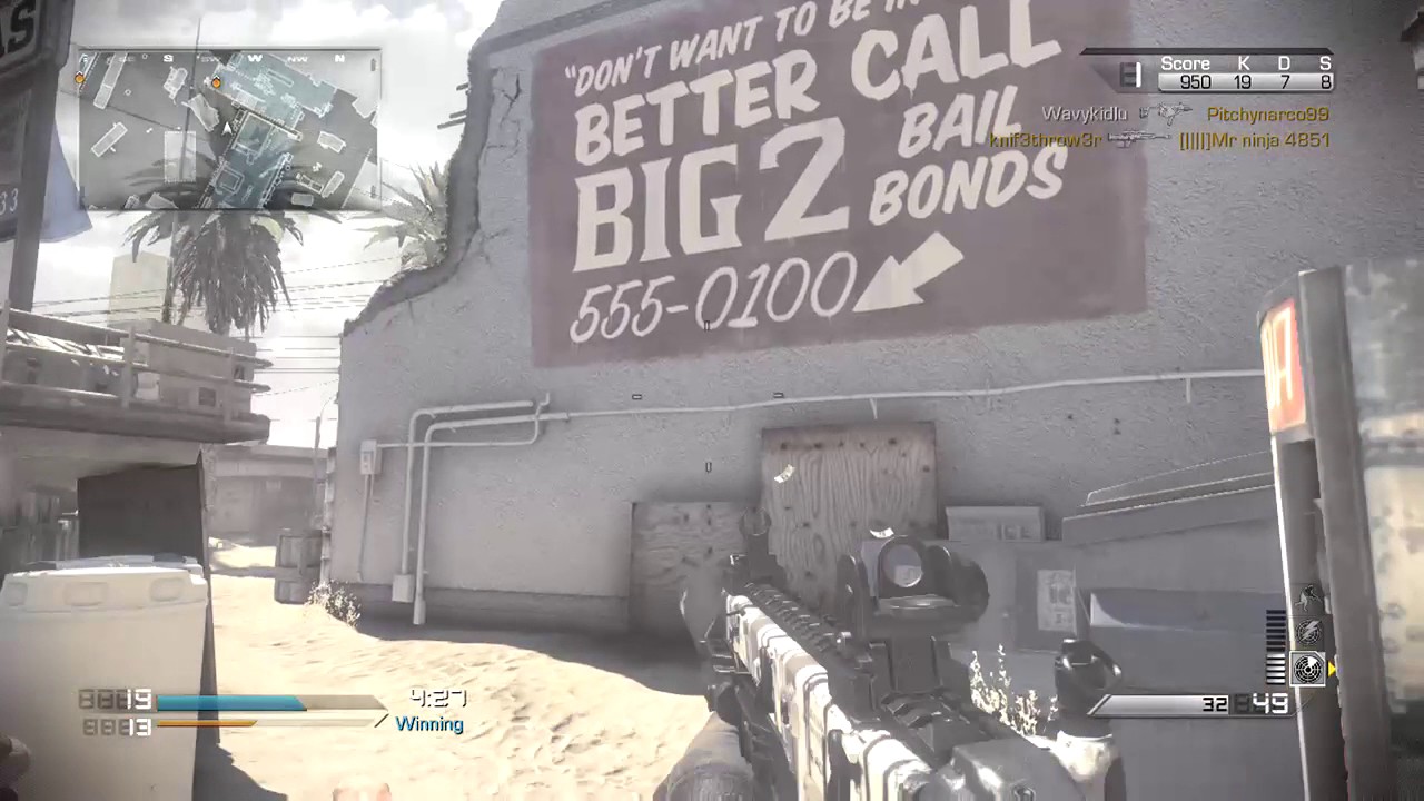 Call of Duty®: Ghosts first game on - YouTube