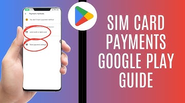 How To Add Payment Method On Google Play Using Sim Card | Google Play Store Payment Method