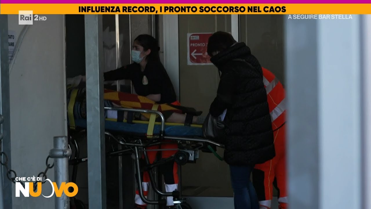 Influenza record, i Pronto Soccorso nel caos  - Che c'è di nuovo 15/12/2022
