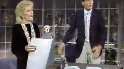 Talk Show Hosts Collection on Letterman, Part 4 of 7: Joan Rivers
