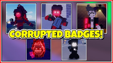 [NEW] How to get ALL 5 CORRUPTED BADGES + MORPHS/SKINS in ANOTHER FRIDAY NIGHT FUNK RP! - ROBLOX
