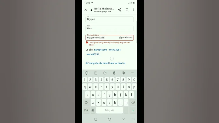 Cách tạo tài khoản gmail chưa tới 1 phút