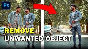 How to remove Unwanted Object In Adobe Photoshop