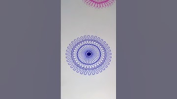Amazing SpiroArt  #spirograph #satisfying #asmr #art #highlightseveryone  #tranding #shorts #viral