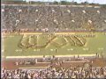 UT v Baylor 1987  Longhorn Band march-in and pre-game performance