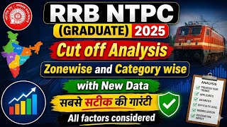 RRB NTPC Graduate 2025 Cut Off Analysis | Zone-wise &amp; Category-wise Expected Cut Off NTPC 2026