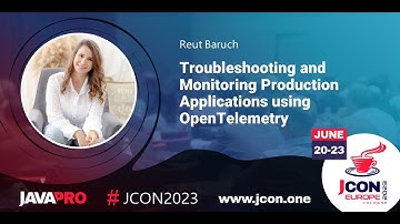 Troubleshooting and Monitoring Production Applications using OpenTelemetry | Reut Baruch (EN)