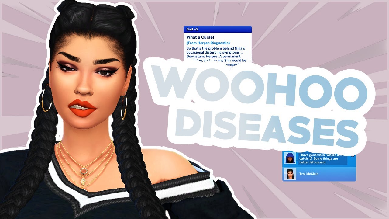 WOOHOO DISEASES IN THE SIMS 4? Get Tested, Take Medicine & MORE! (The ...