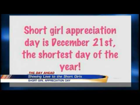 NBC 3 Twitter Trends: Short Girl Appreciation Day 12/22/2014 - YouTube
