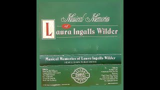 Musical Memories of Laura Ingalls Wilder Cassette Tape with photo - song book 1991 and 1992