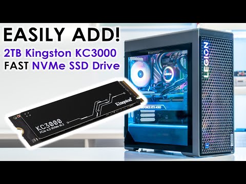 Lenovo Legion 7i Gen 8 - Add Faster NVMe SSD Drive Easily!