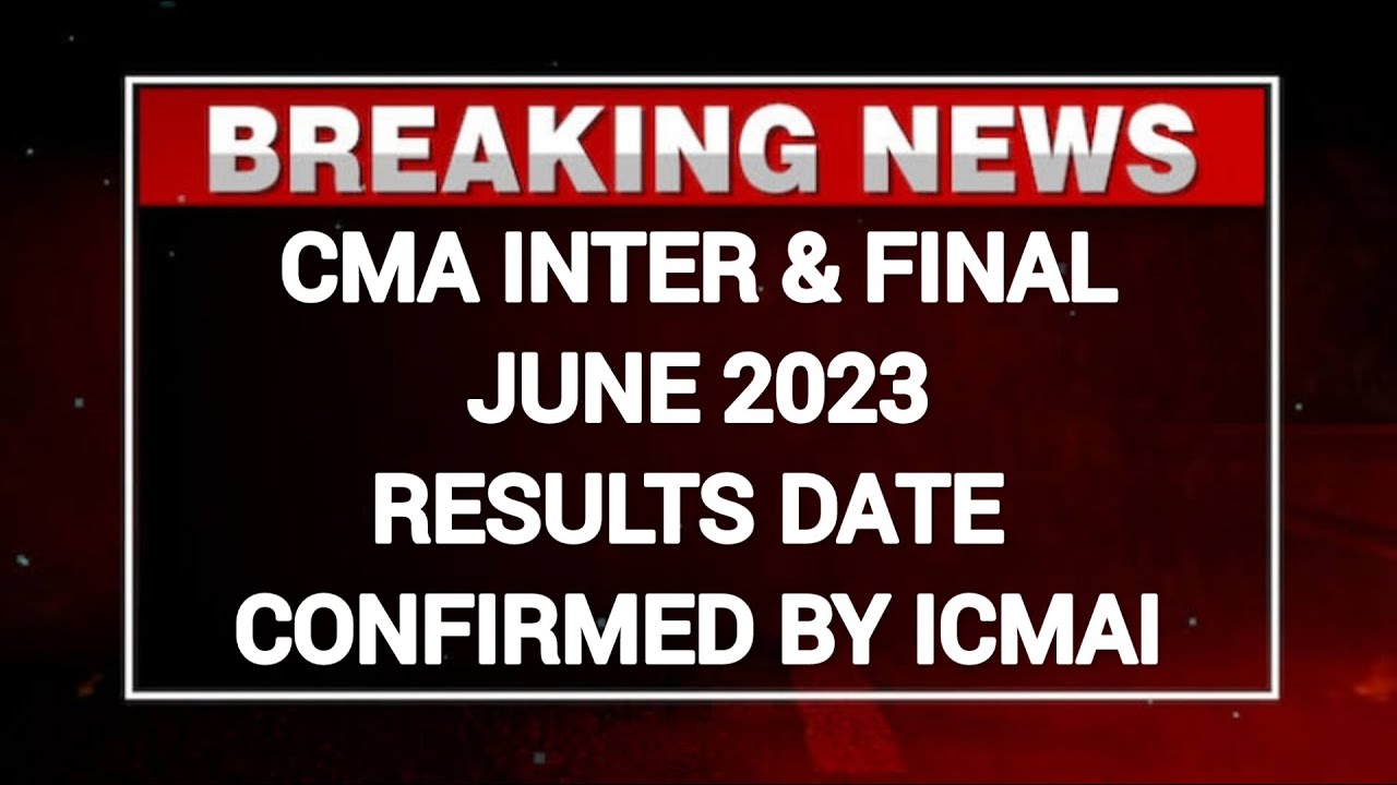 CMA INTER & FINAL RESULTS 2023 😱 | CMA WALLAH