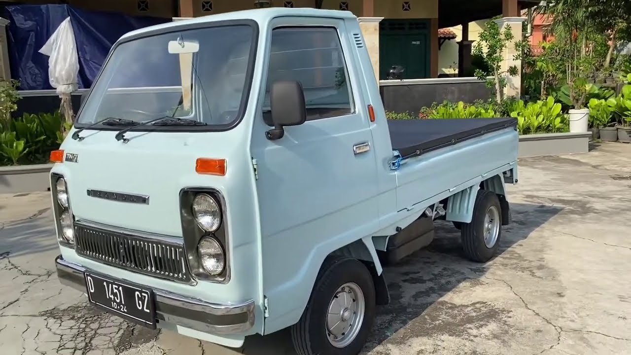 Honda TN 7 TN360 Pick Up - YouTube