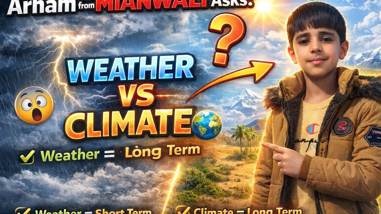 The Difference Between Weather and Climate - YouTube