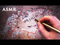 ASMR 1.5 hrs Elder Scrolls | Drawing Map of Tamriel