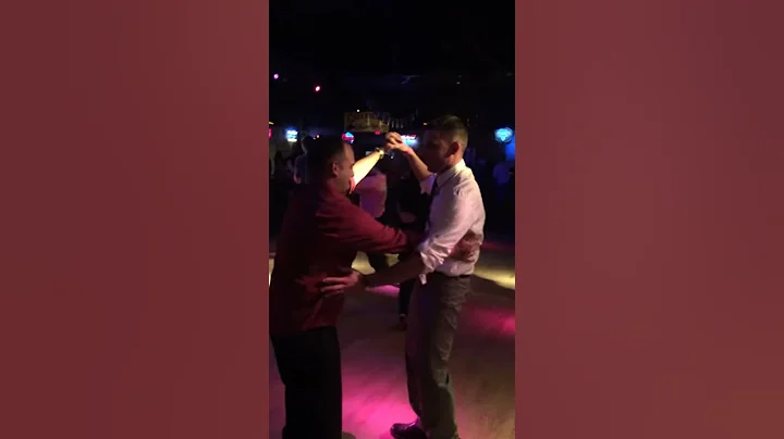 Garrick teaching Loren how to dance 12/14/13