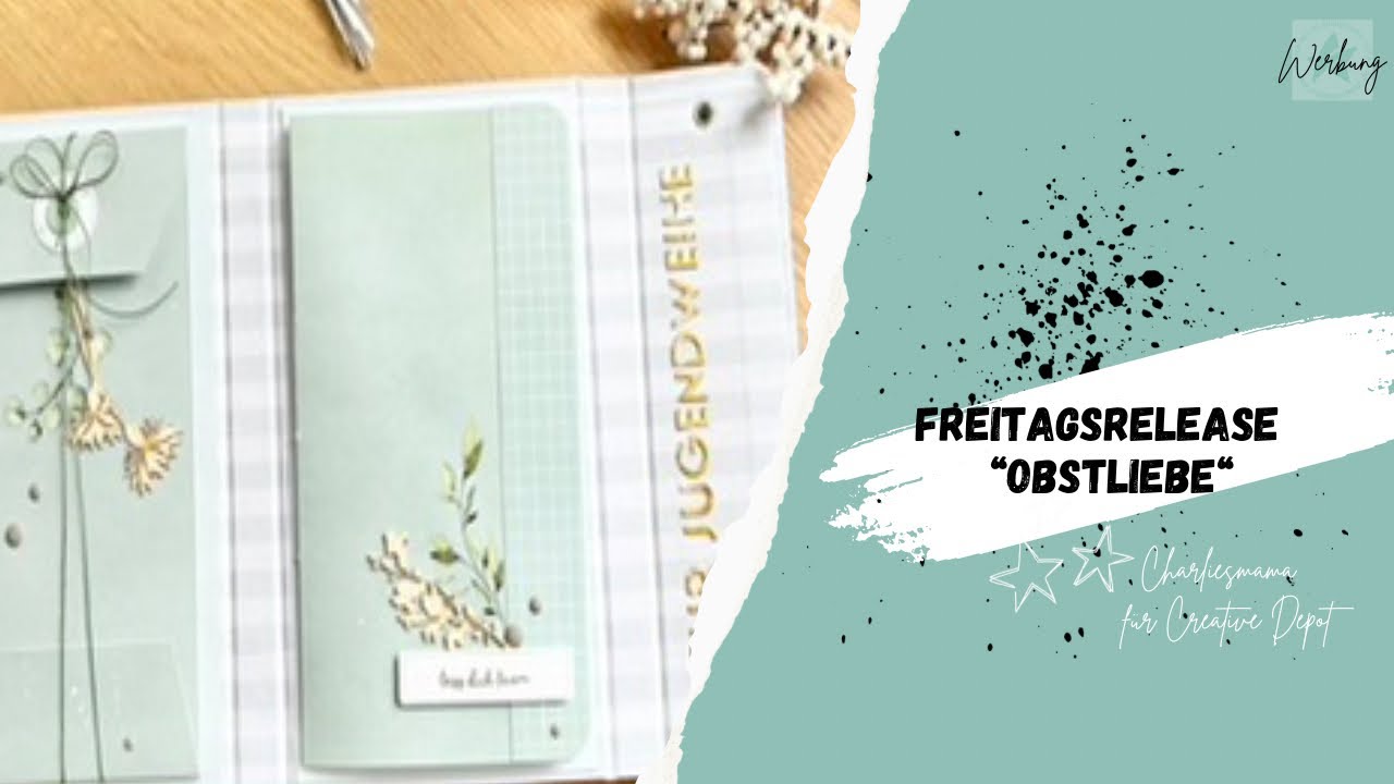 Freitagsrelease bei Creative Depot „Obstliebe“ | Mappe zur Jugendweihe