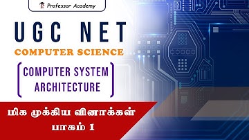 UGC NET 2023 - Computer System Architecture | Most Important Questions !