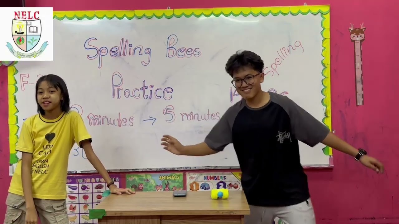 Spelling Bees in Foundation 3 B class!