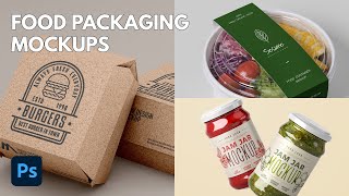 FREE MOCKUP DESIGN : FOOD PACKAGING | Free Download