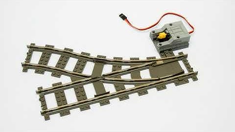 Motorized LEGO Train Track Switch and DIY controller
