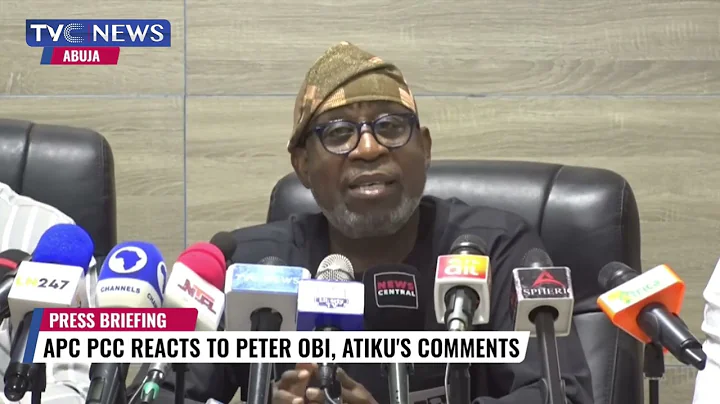 APC PCC Reacts To Peter Obi, Atiku's Comments