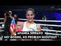 Amanda serrano shoutouts mo boxing no problem