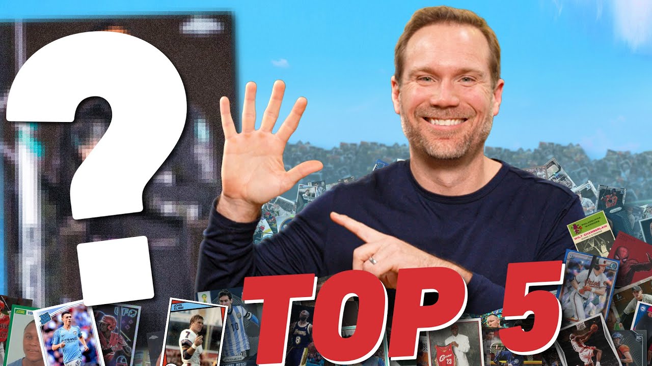 TOP 5 HOTTEST SPORTS CARDS!! 📈
