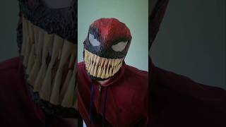 Carnage Cares About You🚦 #carnage #venom2 #spiderman #safetyfirst #cosplay #cardboardcraft