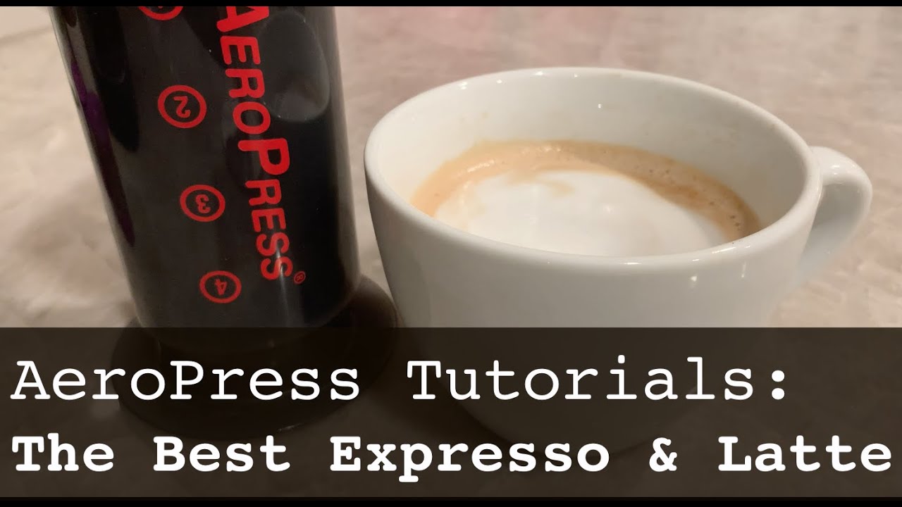 How to make the best Espresso and Latte with an AeroPress YouTube