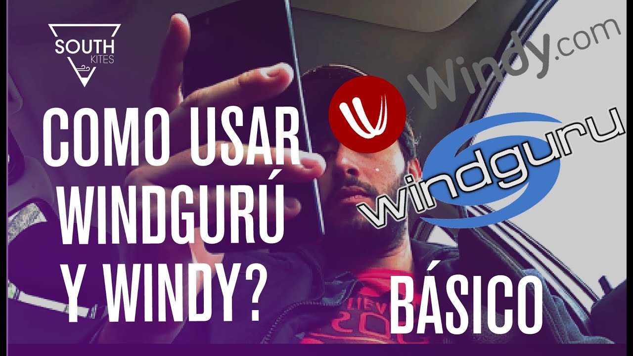 Como leer pronóstico Windguru y Windy BASICO kitesurf, windsurf, pesca