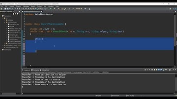 Tower of Hanoi in java