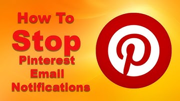 How To turn off email notifications on Pinterest