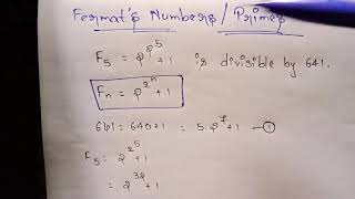 Fermat's primes