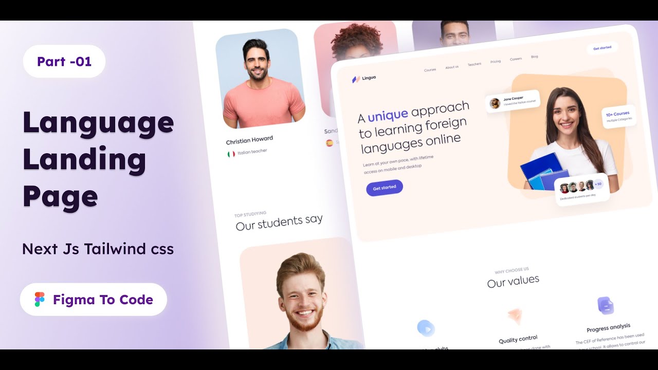 Desenvolvendo uma landing Page em NextJs c/ Tailwind CSS