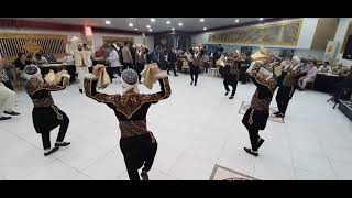 فرقة الاصيل للرقص العربي رقصة السماح مع الفنان محمد فؤاد حفل زفاف مهند جبقجي