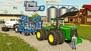 BUILDING A BIG $5,000,000 FARM FROM SCRATCH! (BIG TIME OPERATOR) | FARMING SIMULATOR 22 screenshot 5