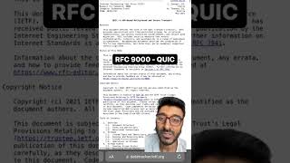 RFC 9000 - QUIC #minuteengineering #quic screenshot 5