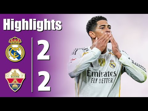 ملخص مباراة ريال مدريد و التشي 2 2 اهداف مباراة ريال مدريد و التشي اهداف ريال مدريد اليوم