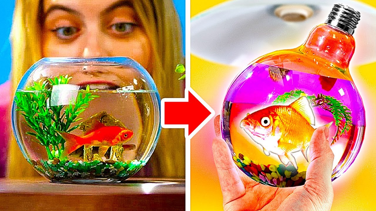 15 DIY AQUARIUMS and FOUNTAINS You Can DIY