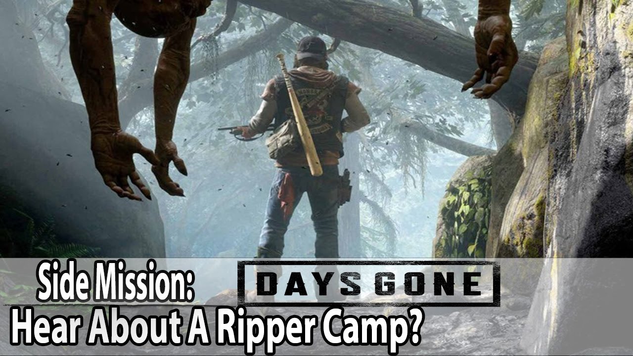 DAYS GONE Side Mission - Hear About A Ripper Camp - Days Gone Mission (PS4)
