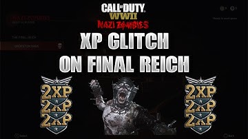 COD WW2 ZOMBIES XP GLITCH! How to Get UNLIMITED XP COD WWII ZOMBIES! COD WW2 FINAL REICH XP GLITCH!