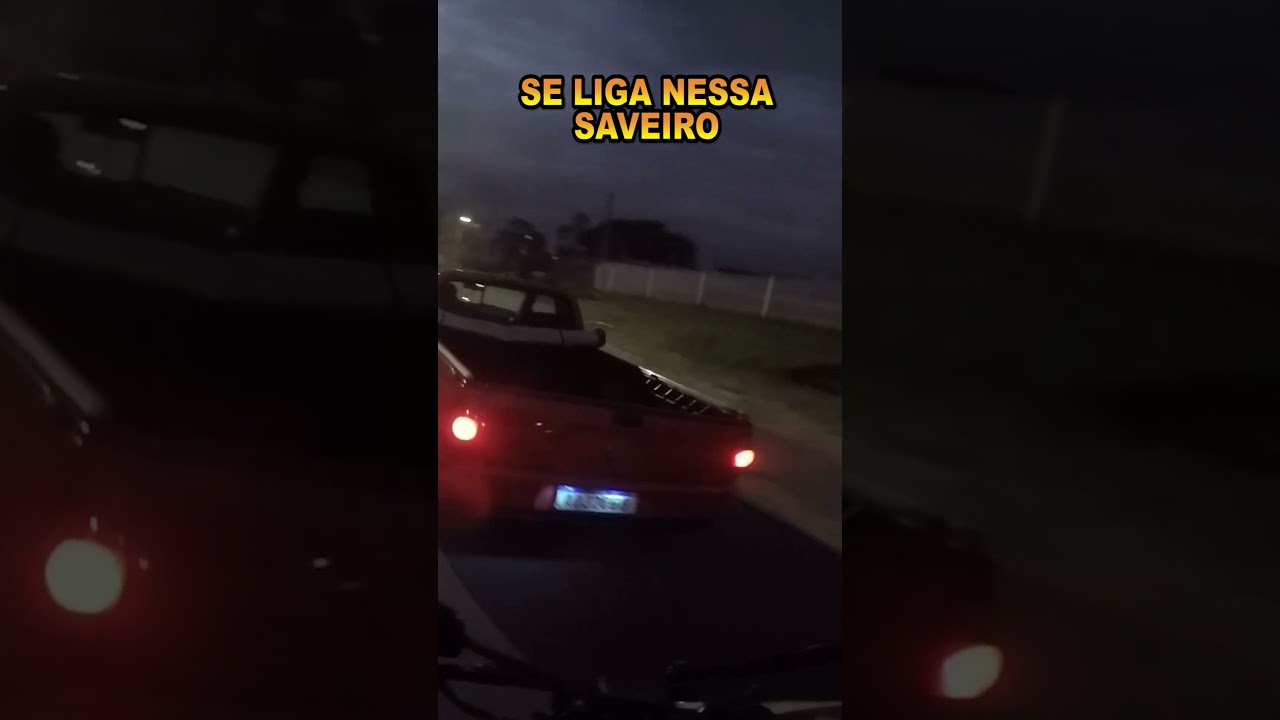 SAVEIRO SOCADA NO CHÃO 