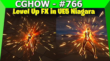 Level Up FX in UE5 Niagara Tutorial | Download Files