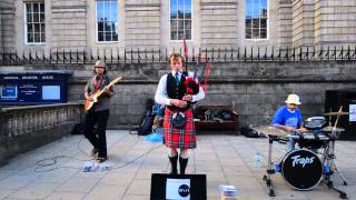 Video thumbnail of "Scotland The Brave by Spinning Blowfish."