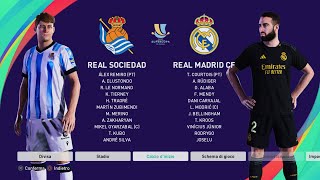 Real Sociedad-Real Madrid Finale di Supercoppa di Spagna andata  