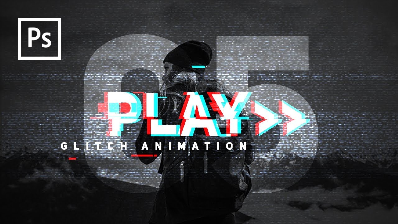 Membuat Glitch Text Effect Animation Membuat Intro di 