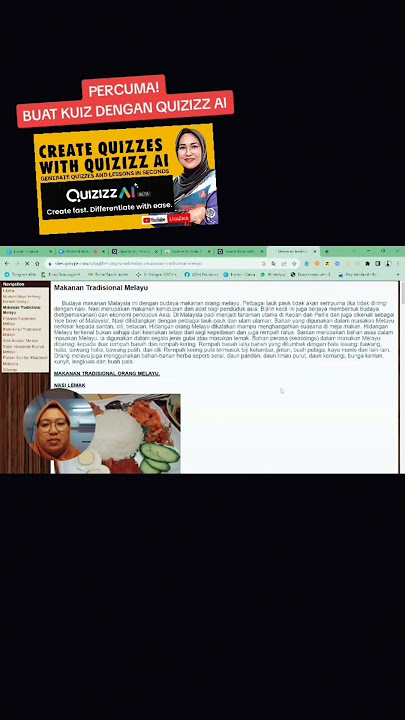 PERCUMA! BUAT KUIZ DENGAN QUIZIZZ​ AI | CREATE QUIZZES WITH QUIZIZZ AI #quizizz